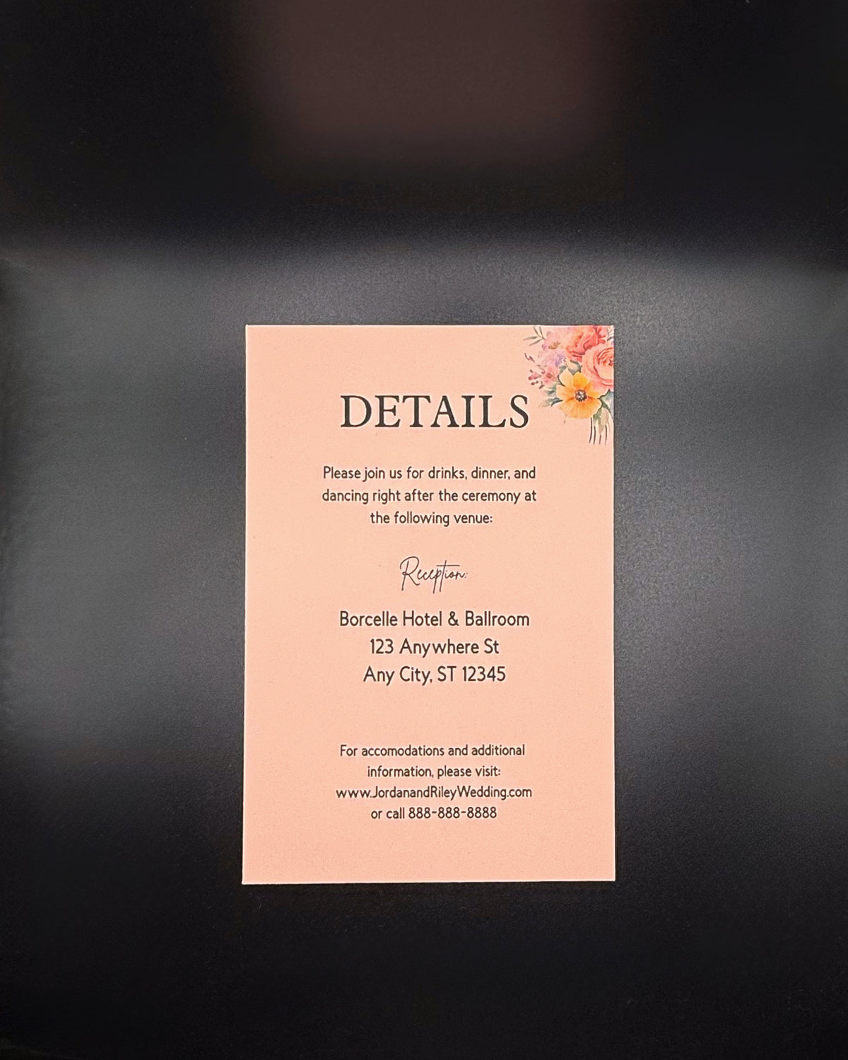 Pink Floral Wedding Suite - Set of 25 image 2