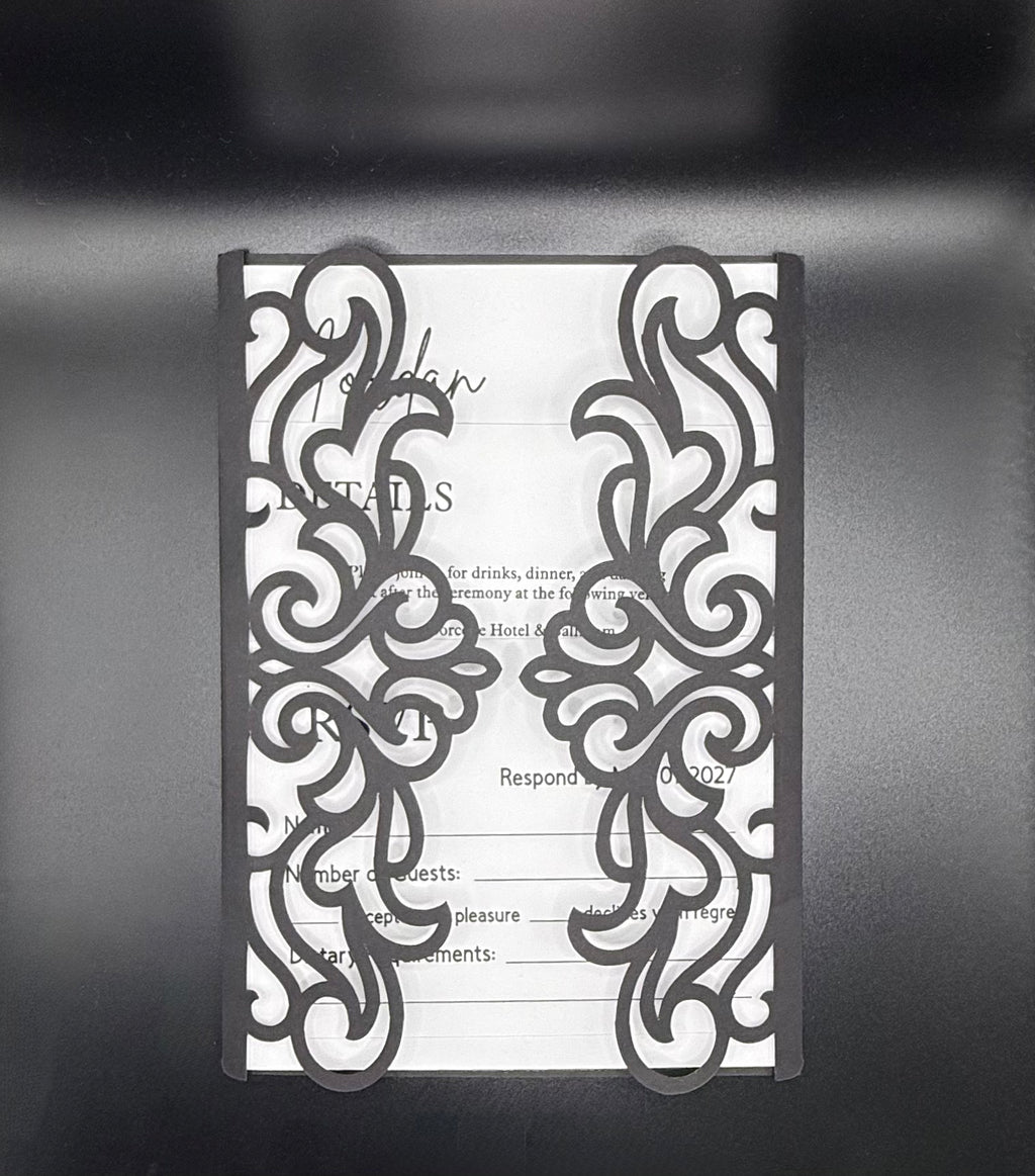 Gatefold Invitation Sleeve - Set of 25 image 3