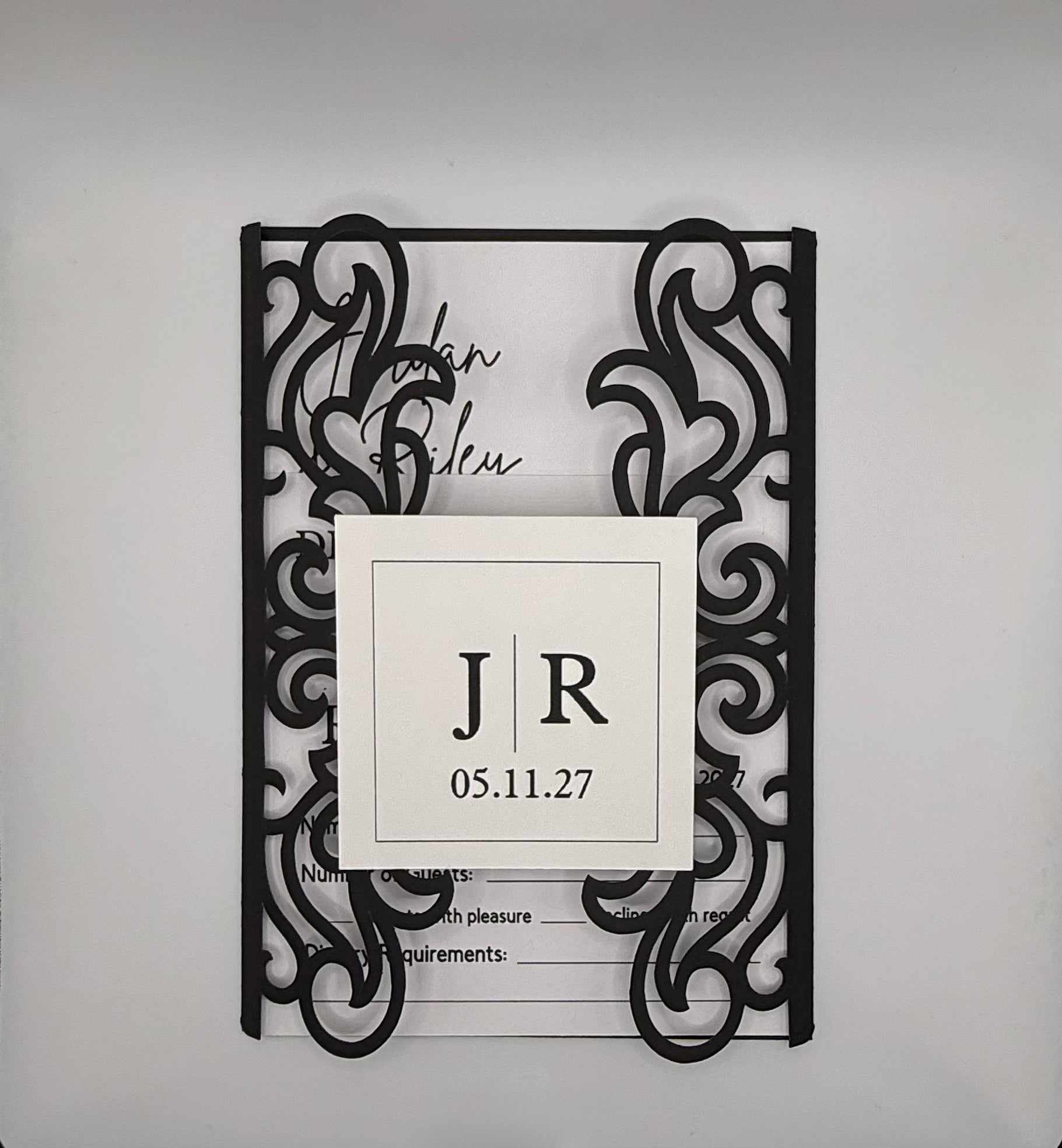 Gatefold Invitation Sleeve - Set of 25 image 2
