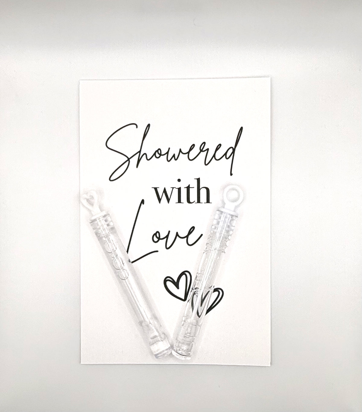 Showered in Love Bubble Wand Favors  - Set of 25 image 0