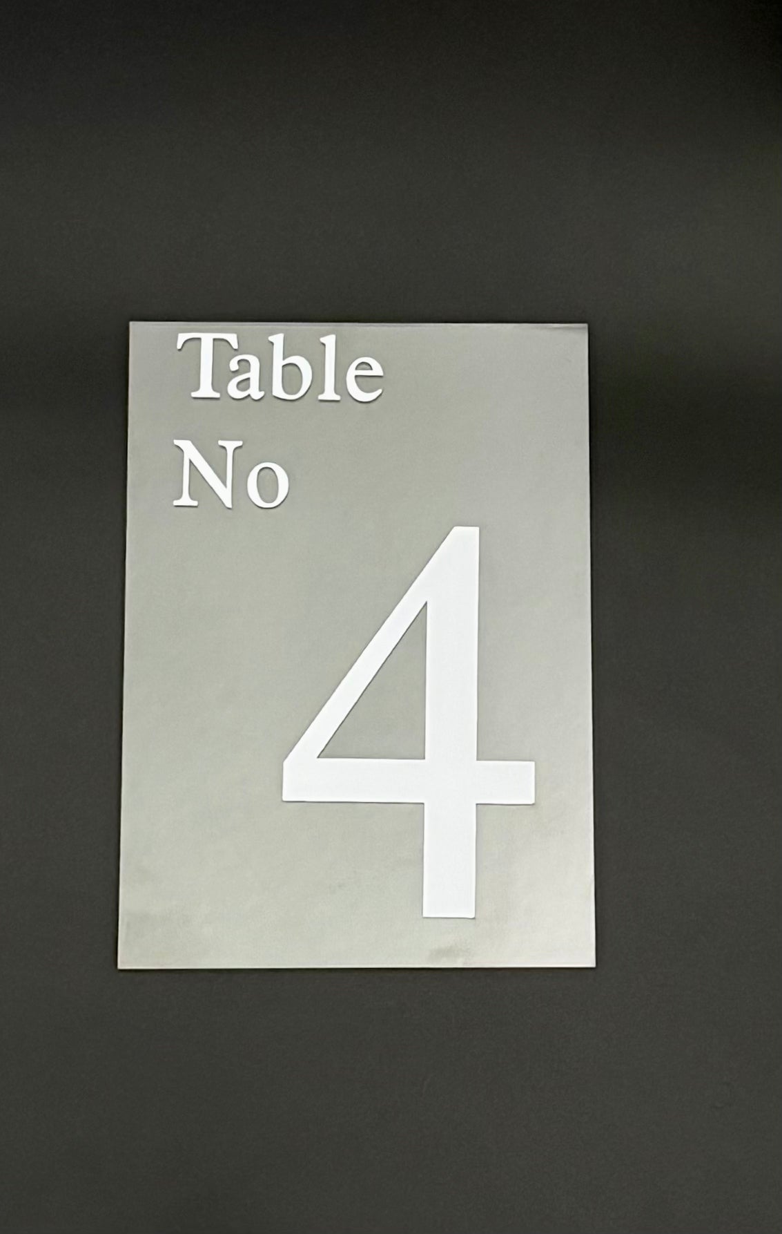 Acrylic Table Numbers 11-20 image 0