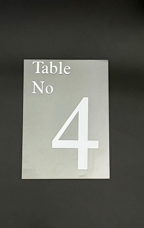 Acrylic Table Numbers 11-20 image 0