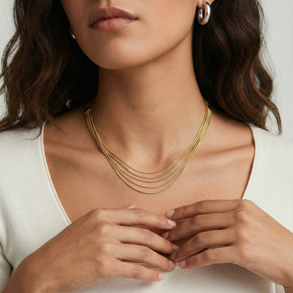Golden Hour Layers Necklace