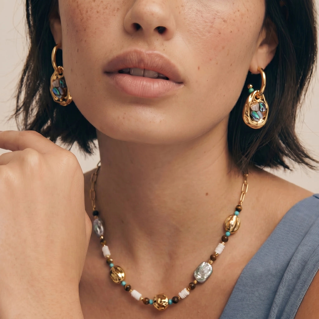 Mosaic Baroque Necklace