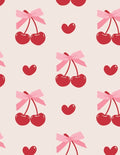 Cherry Pink Bow Notebook image 0
