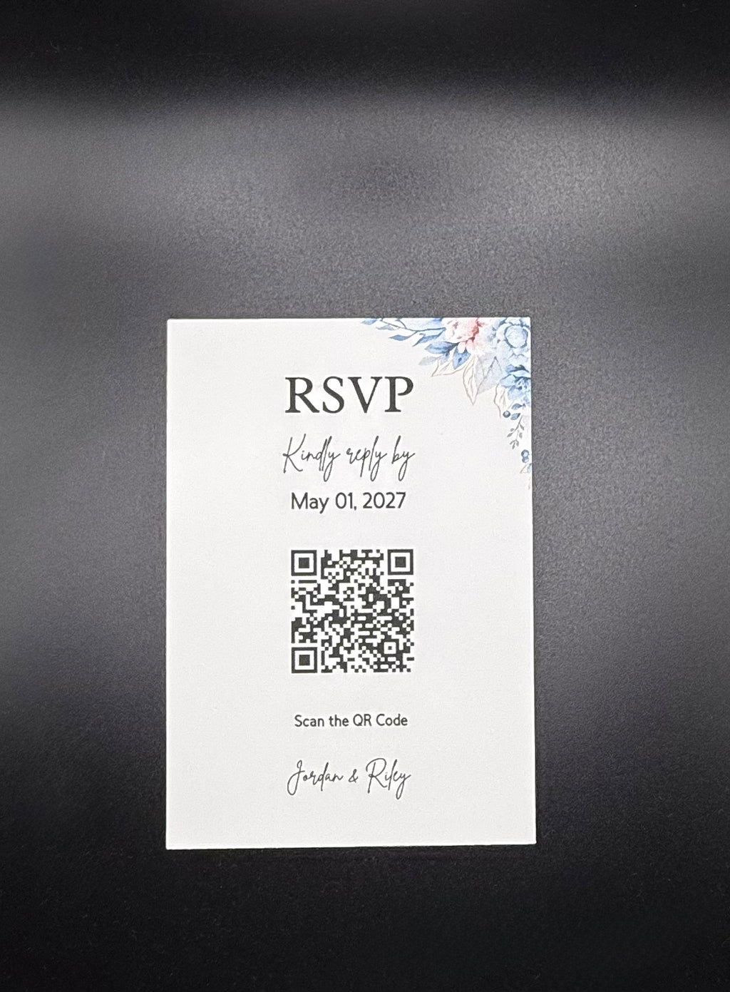 Blue Floral Wedding Suite - Set of 25 image 3