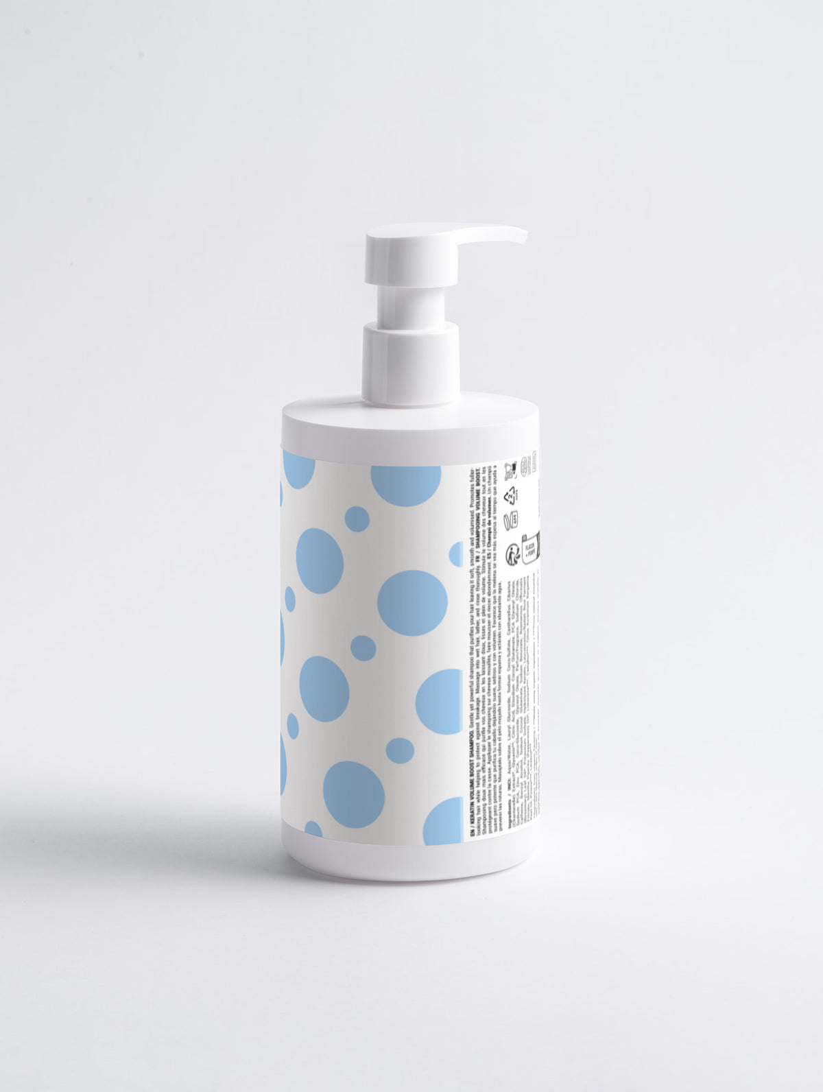 Keratin Volume Boost Shampoo - Keratin volumizing shampoo bottle, view 2