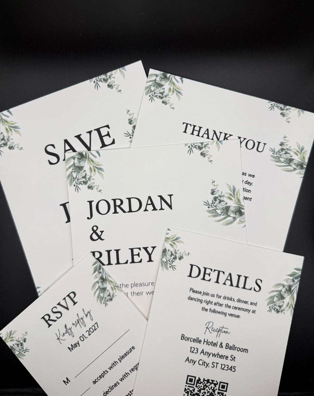 Greenery Wedding Suite - Set of 25 image 5