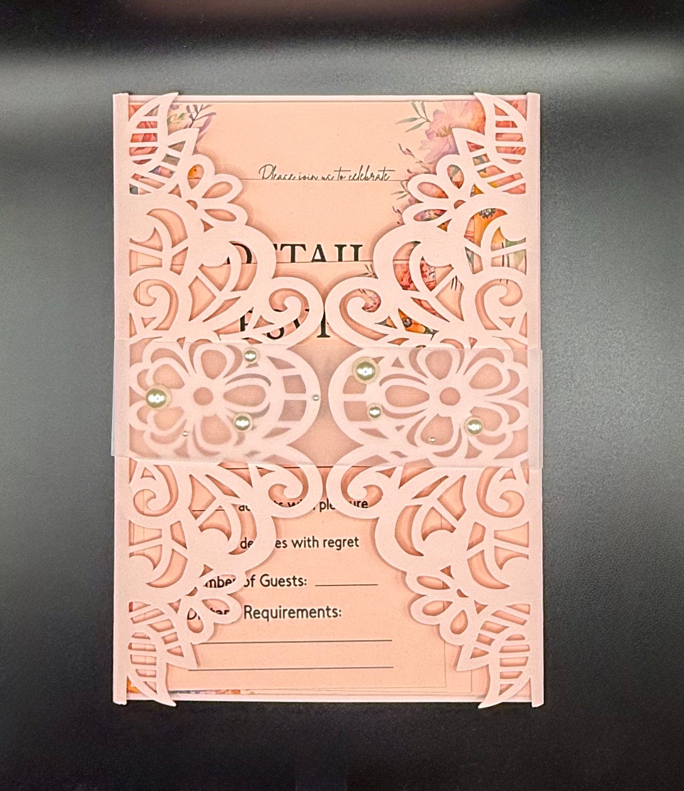 Pearl Frosted Belly Bands - Set of 25 image 0