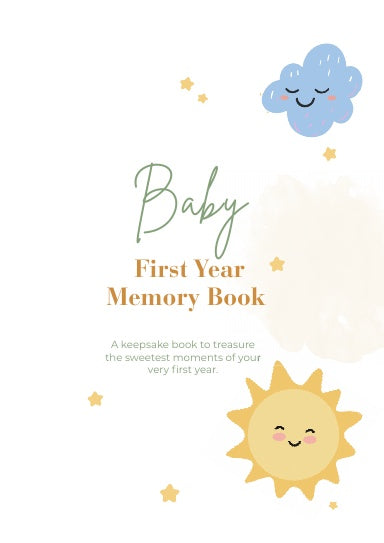 Baby’s First Year Memory Book Physical image 0