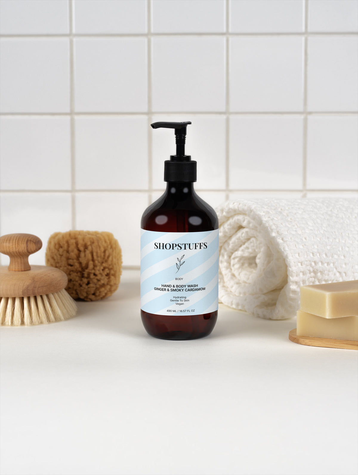 Hand & Body Wash - Ginger & Smoky Cardamom