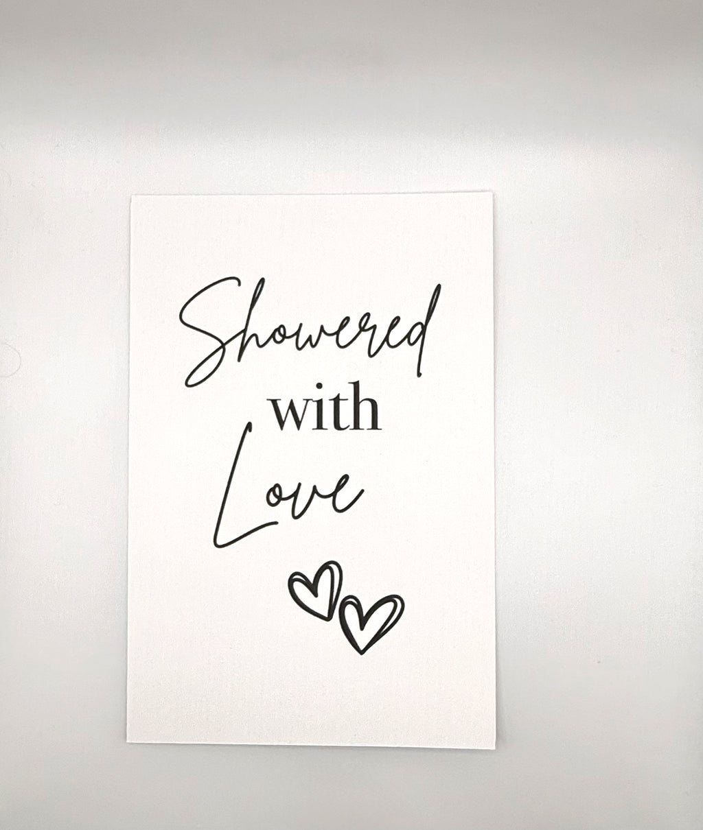 Showered in Love Bubble Wand Favors  - Set of 25 image 1