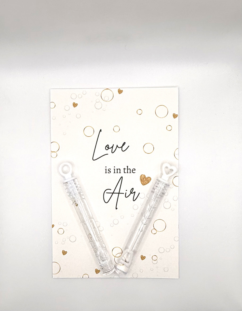 Love Is in the Air Bubble Wands  - Set of 25 image 4