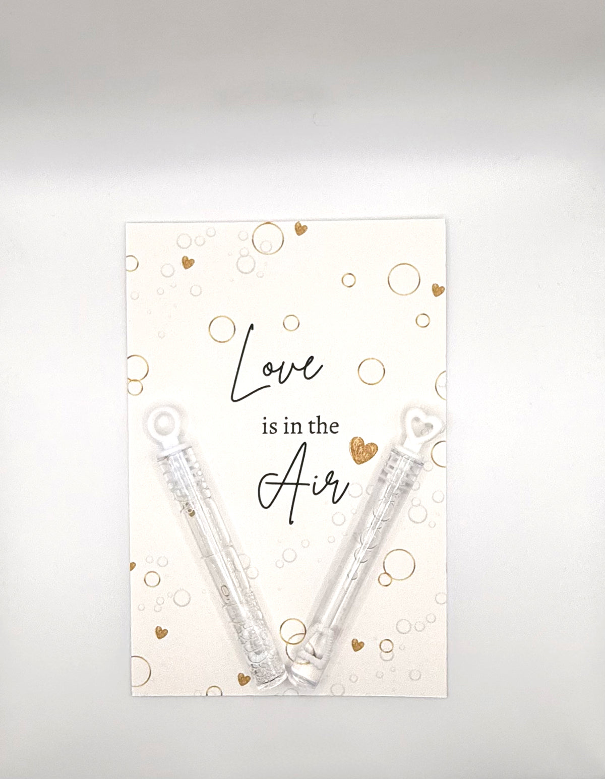 Love Is in the Air Bubble Wands  - Set of 25 image 4