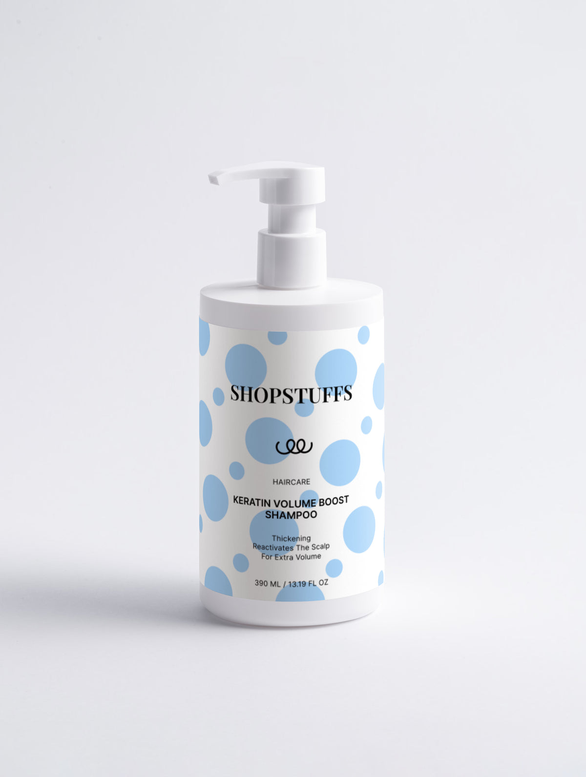 Keratin Volume Boost Shampoo - Keratin volumizing shampoo bottle