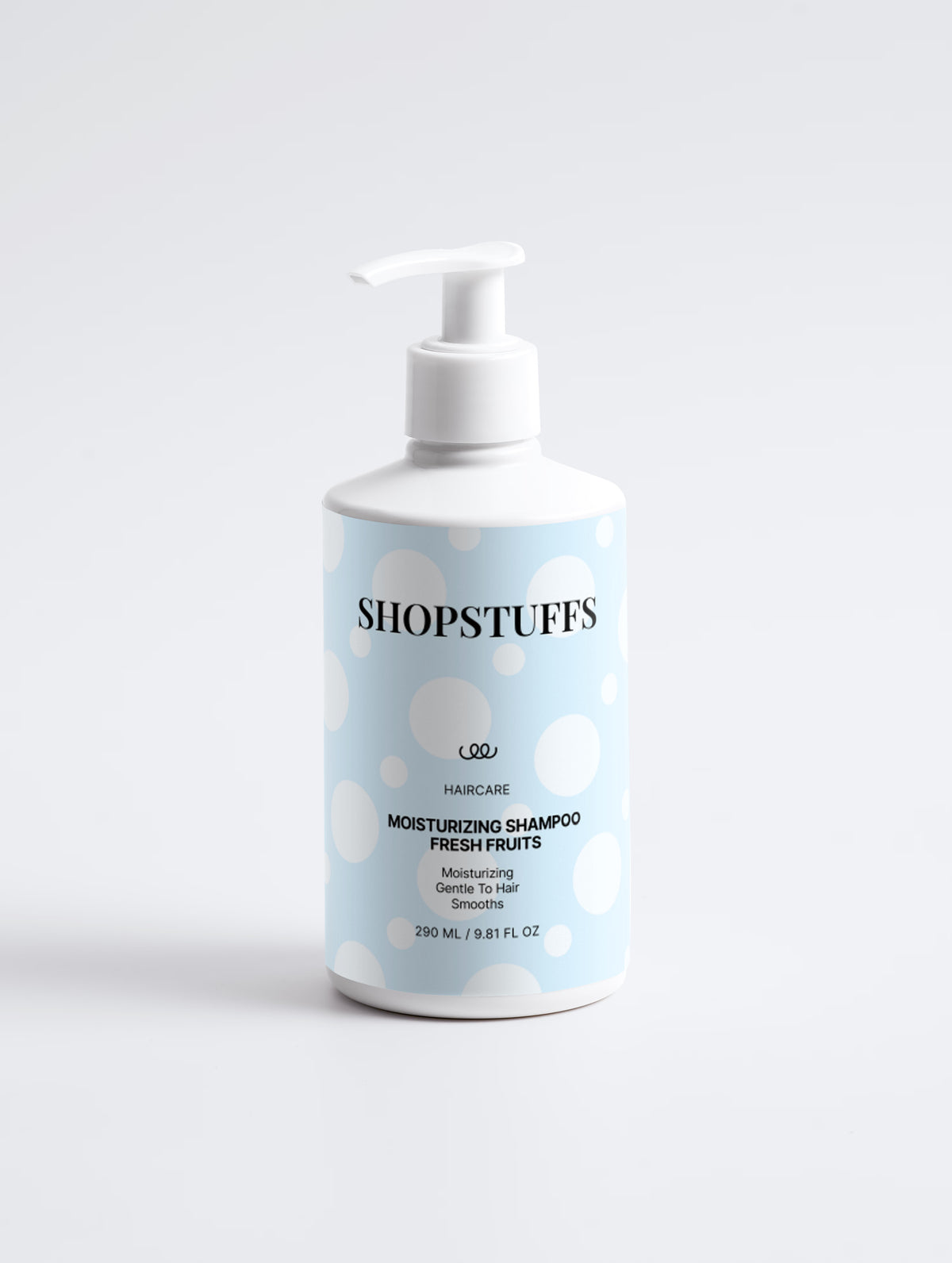 Moisturizing Shampoo - Fresh Fruits - Moisturizing shampoo bottle, Fresh Fruits scent