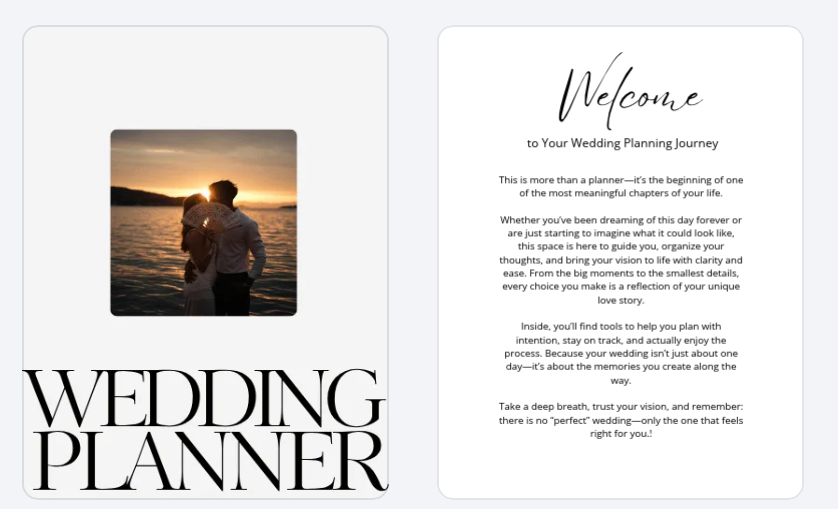 Wedding Planner Digital