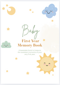Baby’s First Year Memory Book Digital