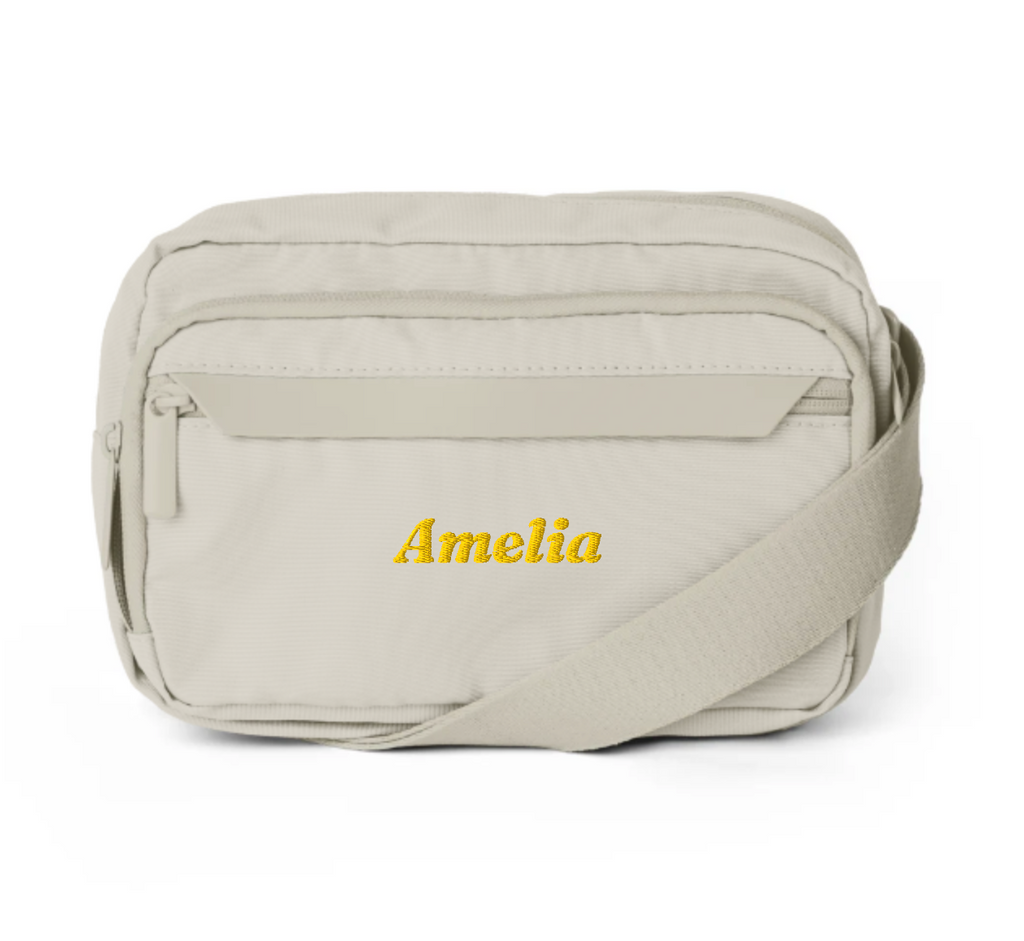 Personalized Embroidered Urban Crossbody Bag