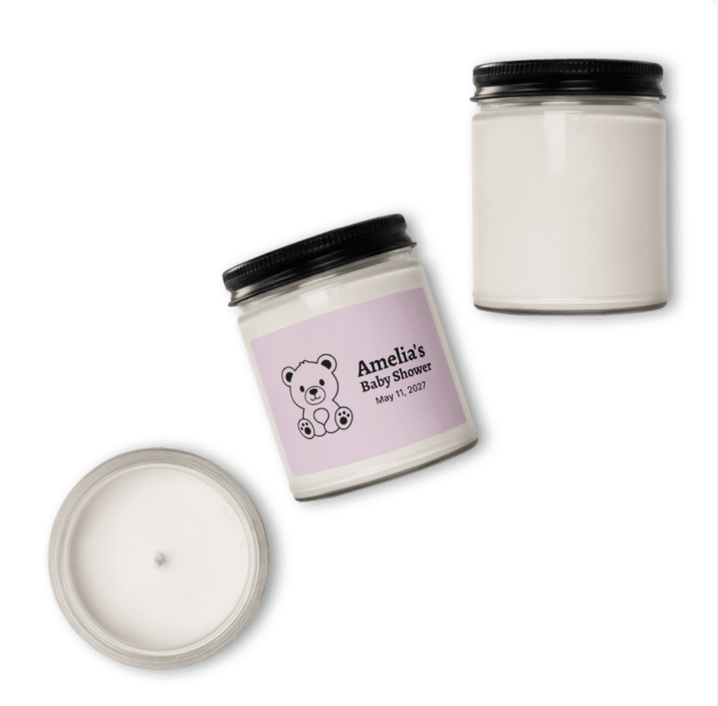 Teddy Bear Baby Shower Candle image 8