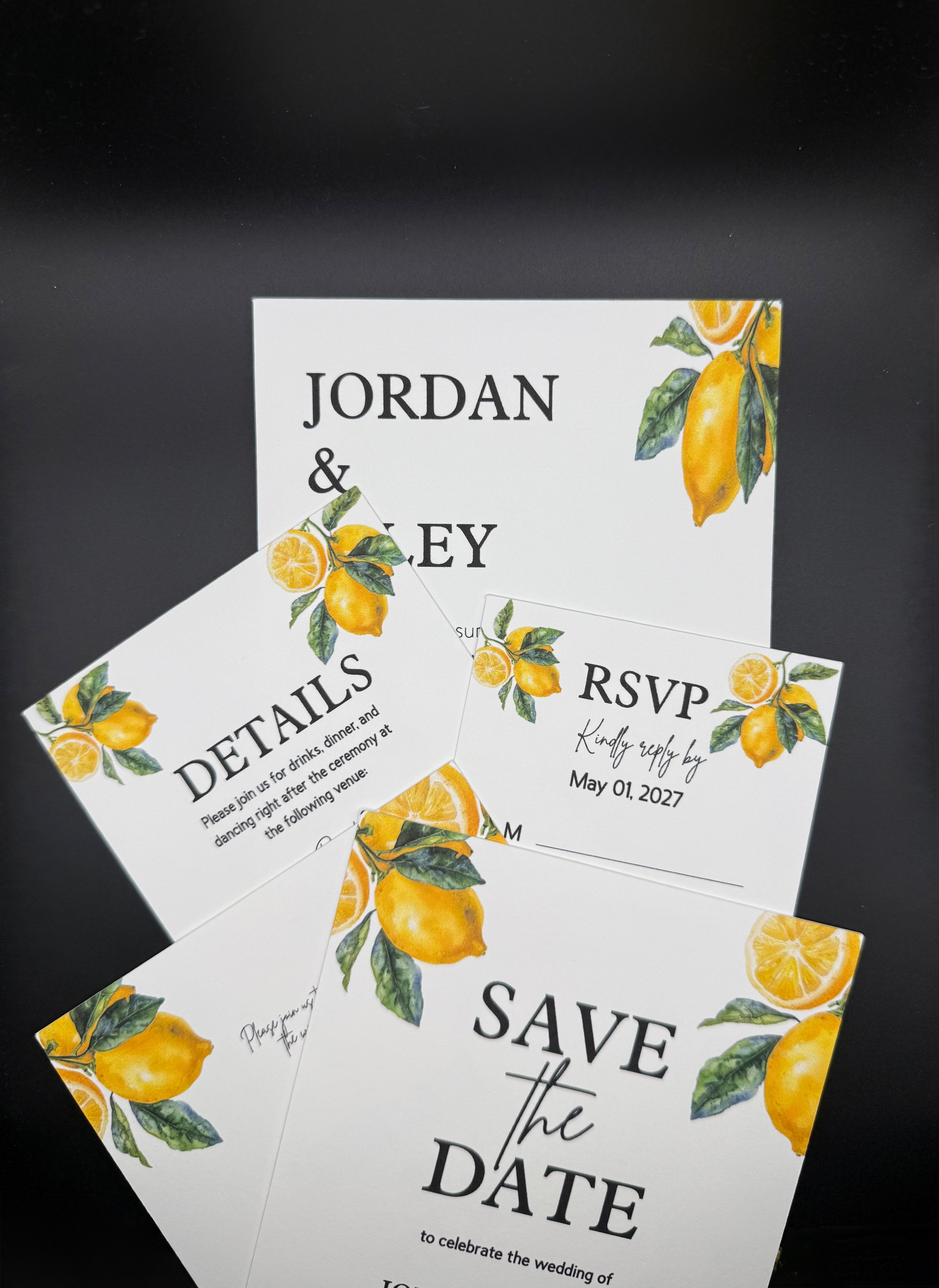 Limoncello Wedding Suite - Set of 25 image 5