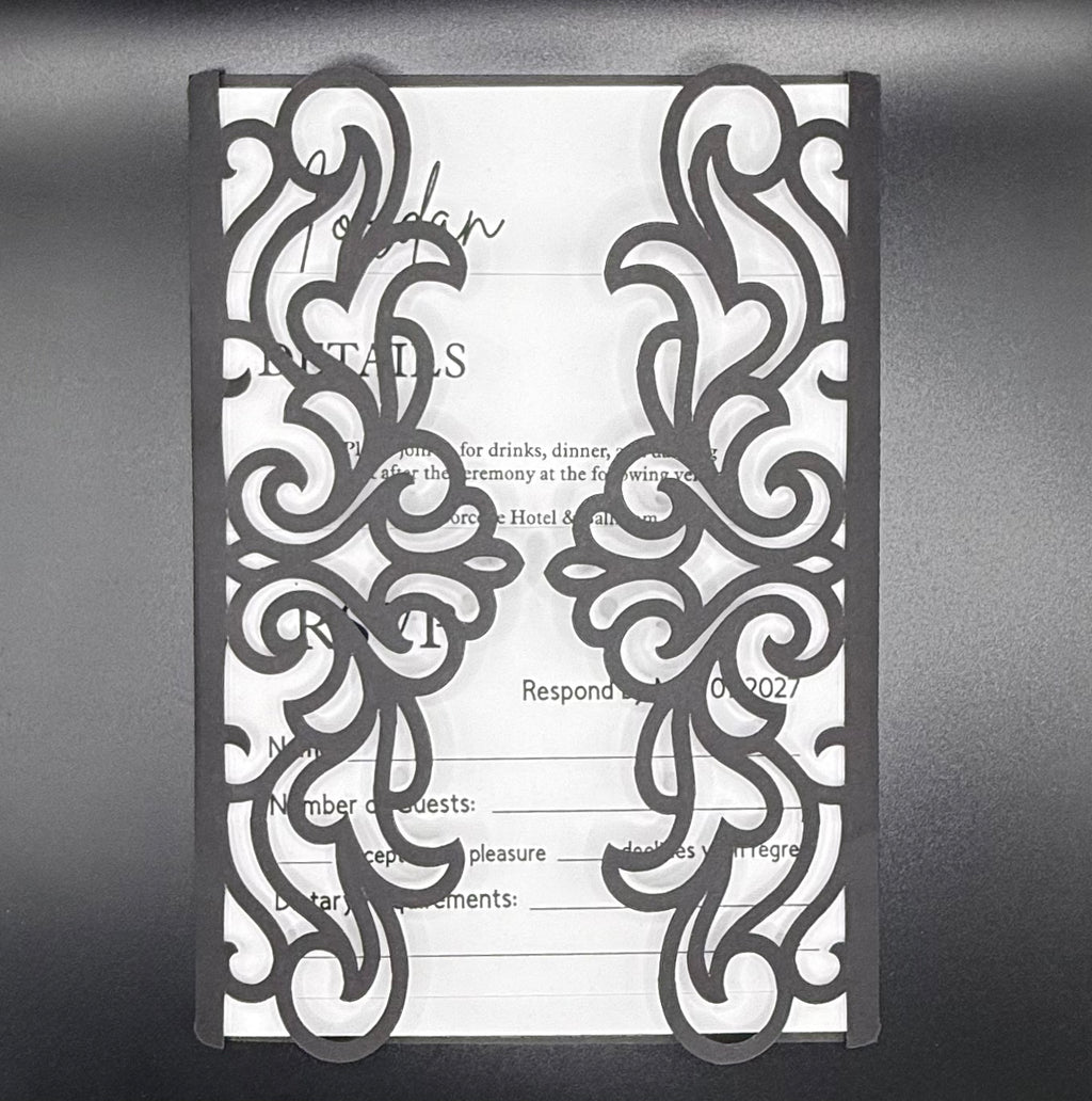 Gatefold Invitation Sleeve - Set of 25 image 0