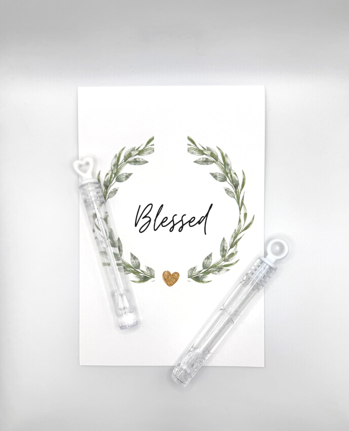 "Blessed" Bubble Wands  - Set of 25 image 0