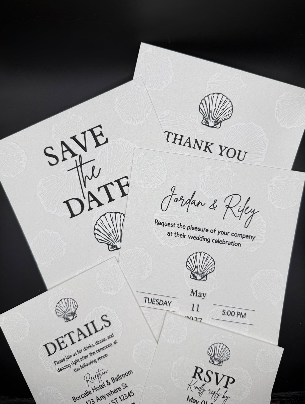 Pearl Coast Wedding Suite - Set of 25 image 4