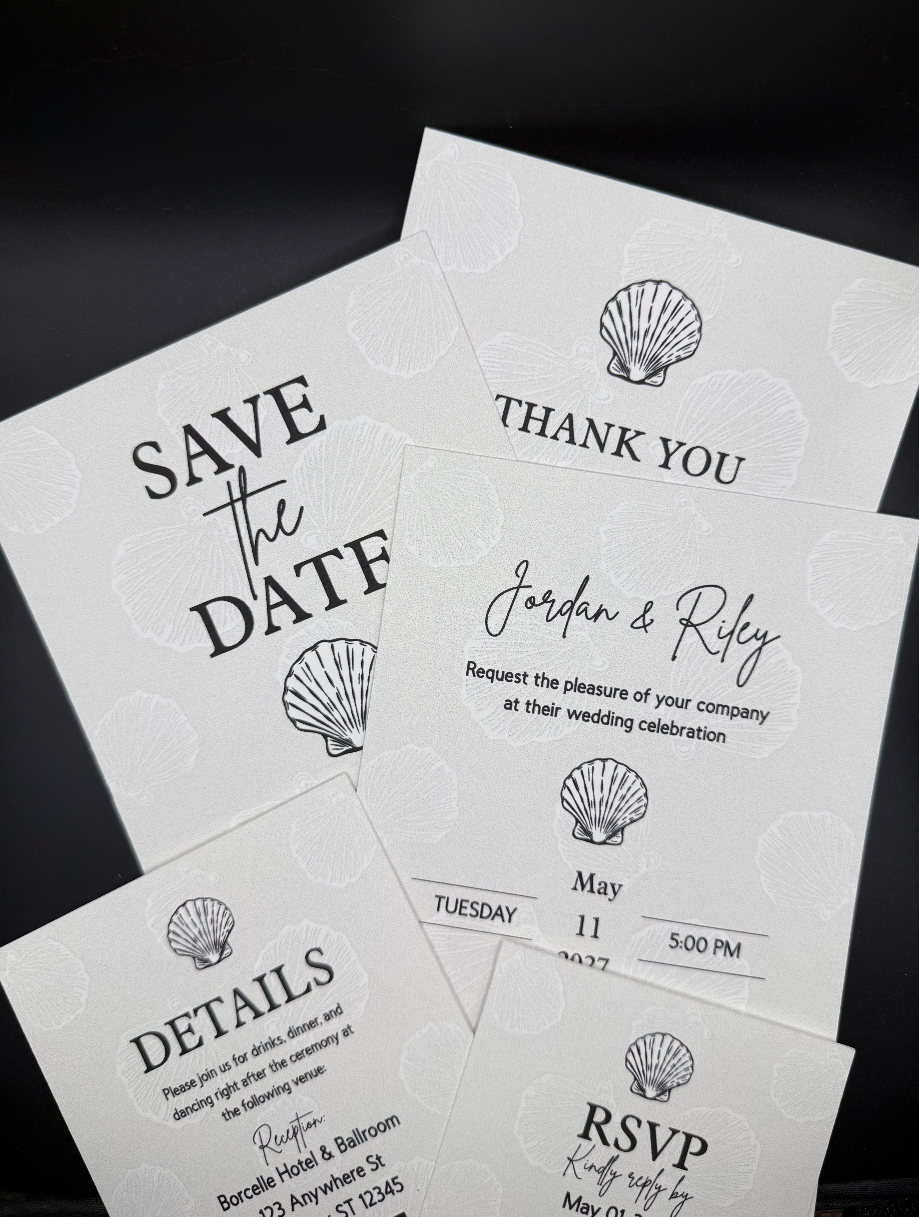 Pearl Coast Wedding Suite - Set of 25 image 4