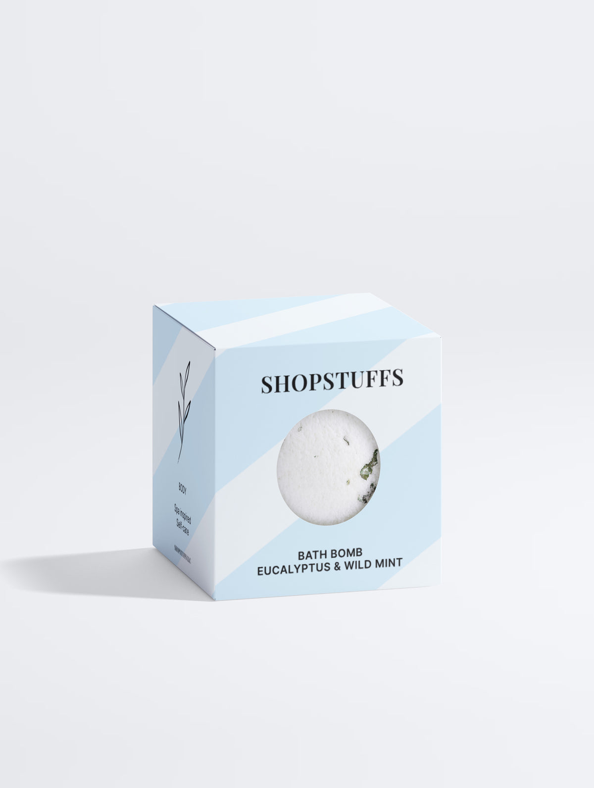 Eucalyptus & Wild Mint Fizzing Bath Bomb - Eucalyptus and wild mint fizzing bath bomb