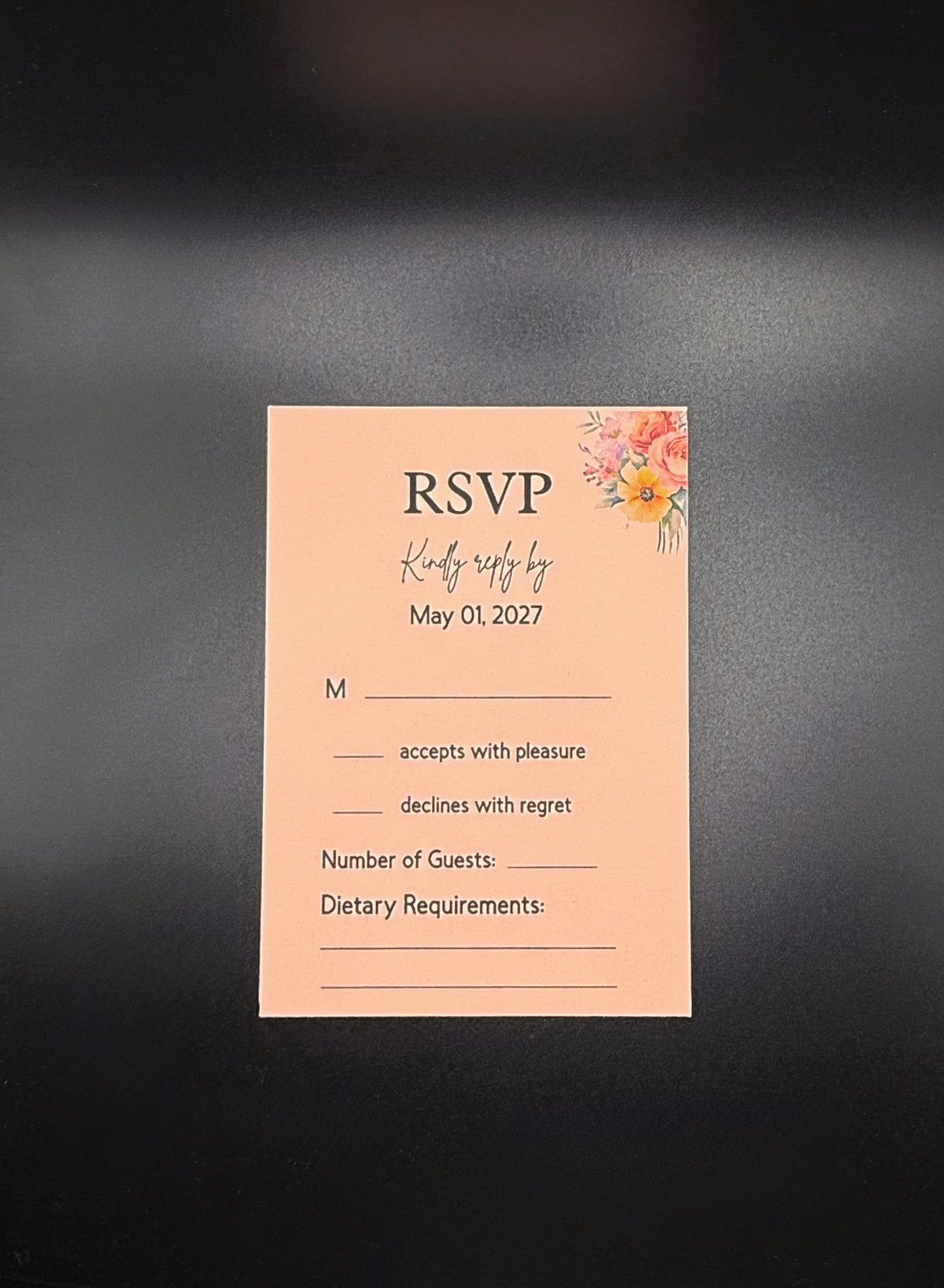 Pink Floral Wedding Suite - Set of 25 image 3
