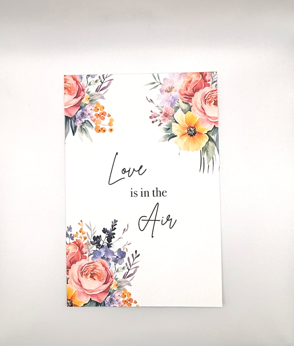 Love Is in the Air Bubble Wands  - Set of 25 image 1