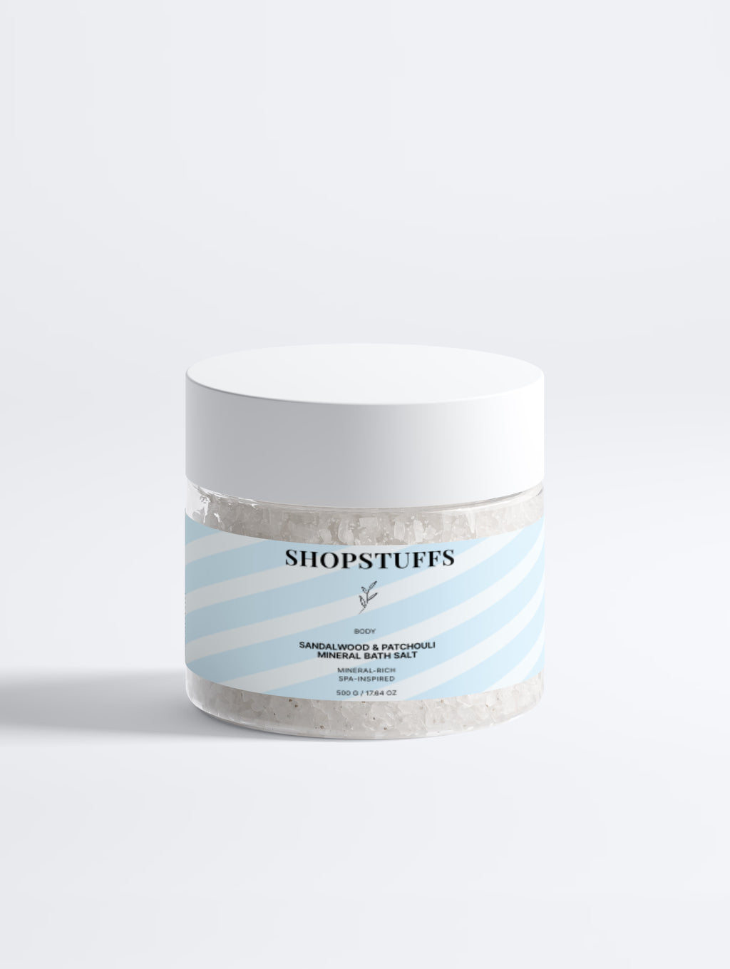 Sandalwood & Patchouli Mineral Bath Salts - Sandalwood and patchouli mineral bath salts