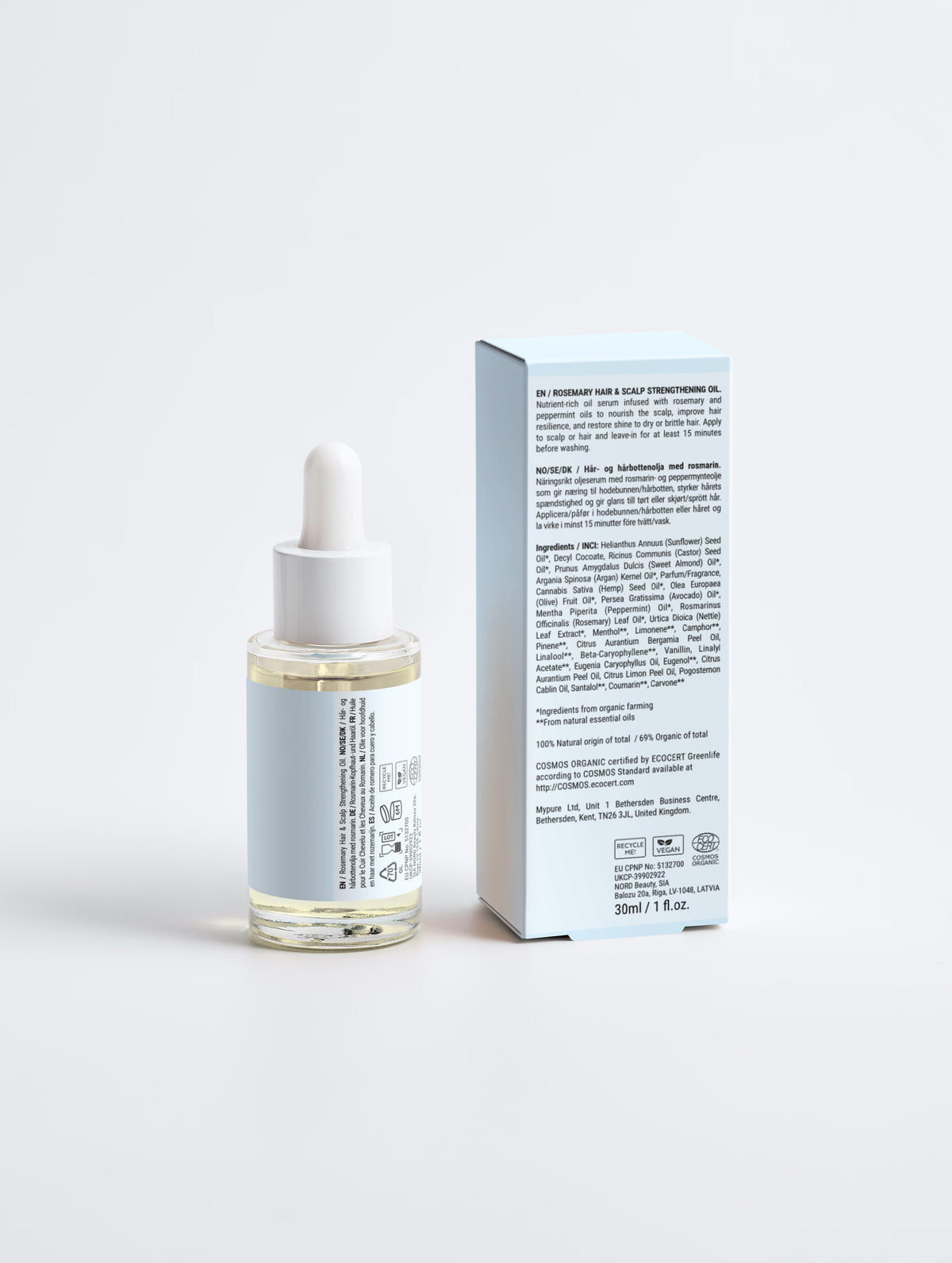 Rosemary Hair & Scalp Strengthening Oil
