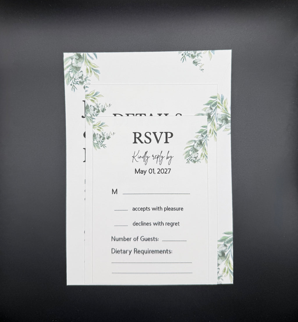 Greenery Wedding Suite - Set of 25 image 4