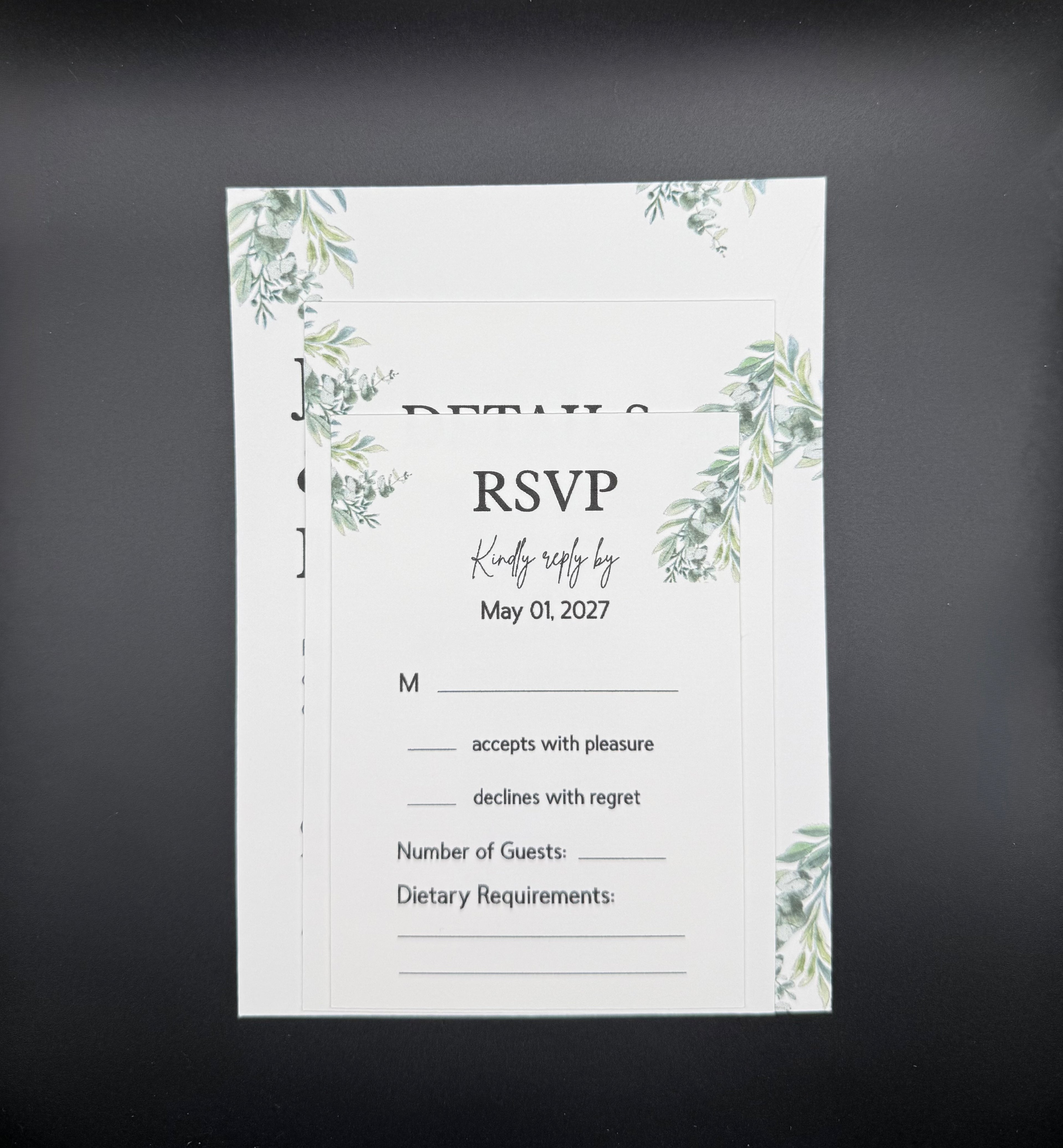 Greenery Wedding Suite - Set of 25 image 4