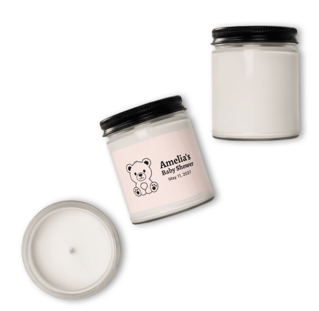 Teddy Bear Baby Shower Candle image 5