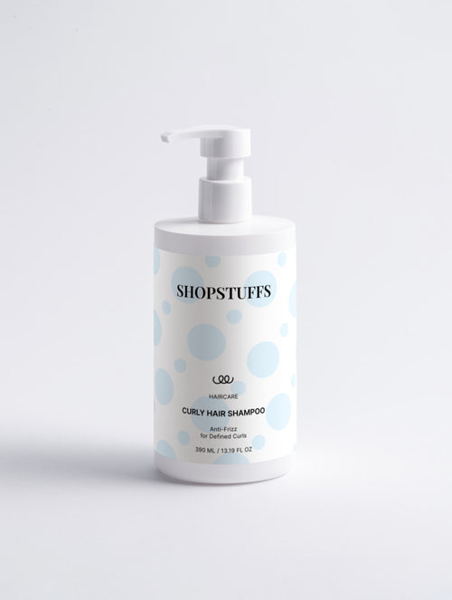 Curly hair care set with sulfate-free shampoo, 3-in-1 curl treatment and anti-frizz texture mist, view 2