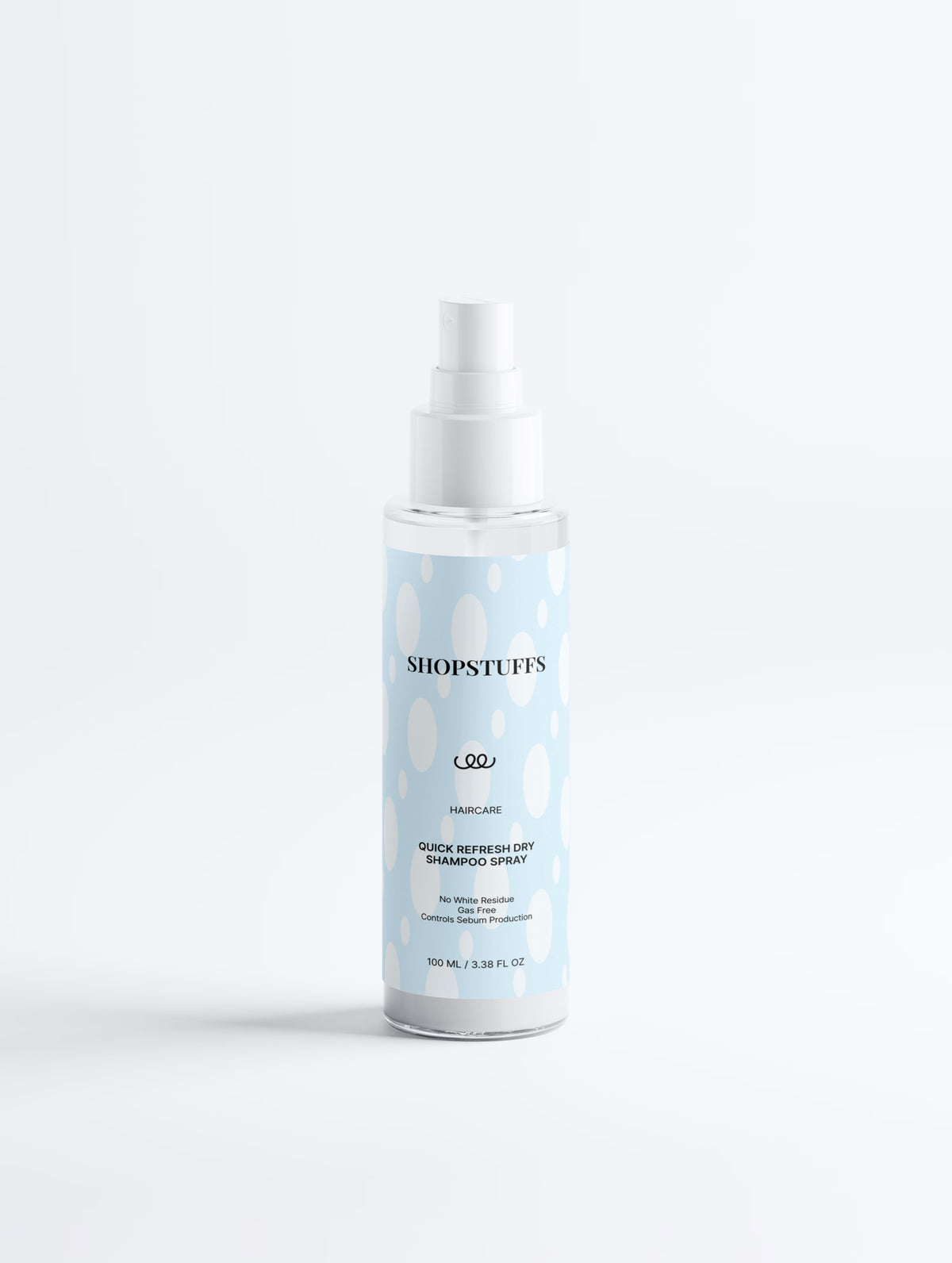 Quick Refresh Dry Shampoo Spray - Non-aerosol dry shampoo spray bottle