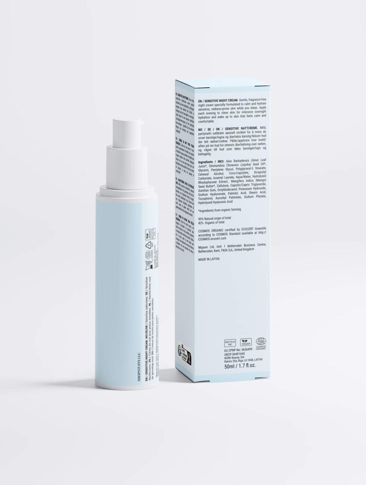 Sensitive Skin Overnight Cream, image 3
