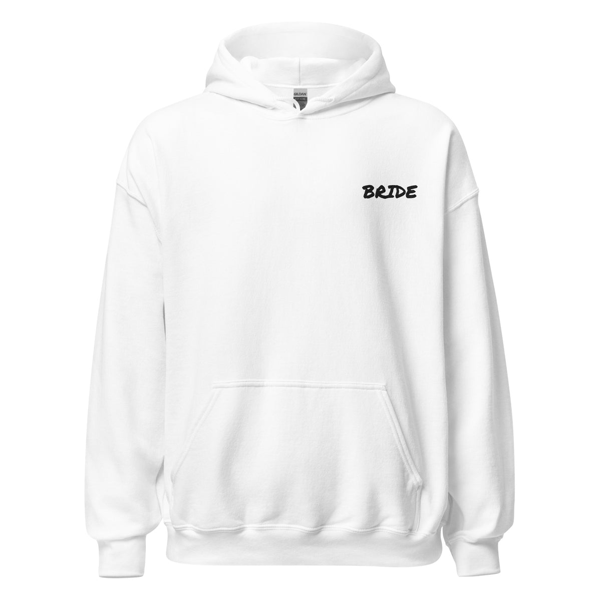 Personalized Bridal Party Hoodie, front view, image 1